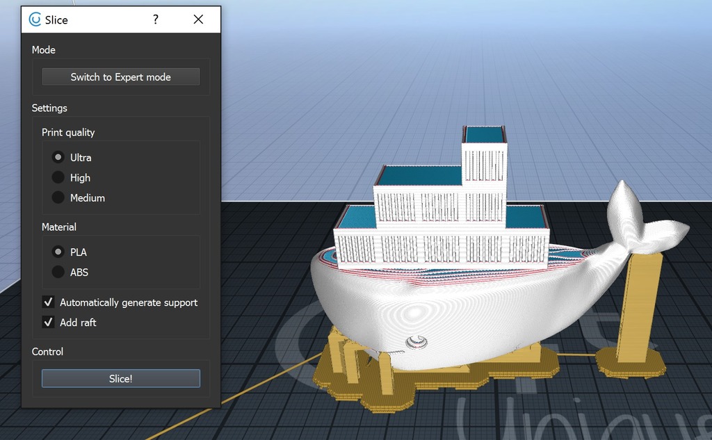 Miniatura 3 do modelo 3D Docker Logo