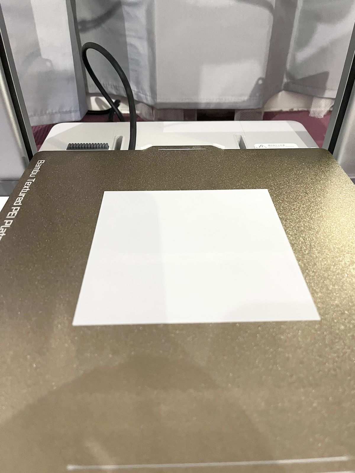 First Layer Test