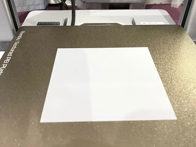 First Layer Test
