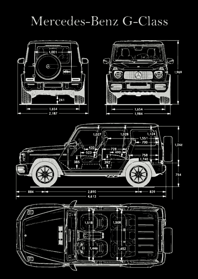 HUEFORGE G CLASS by Leonardo Fusta | Download free STL model ...