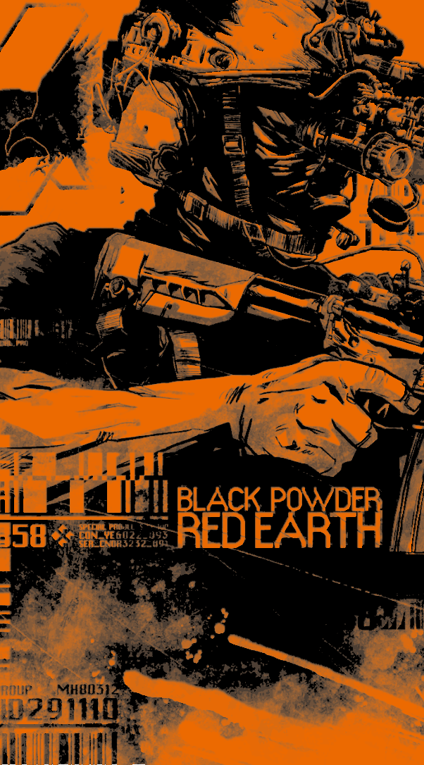 BLACK POWDER RED EARTH by Leonardo Fusta Download free STL