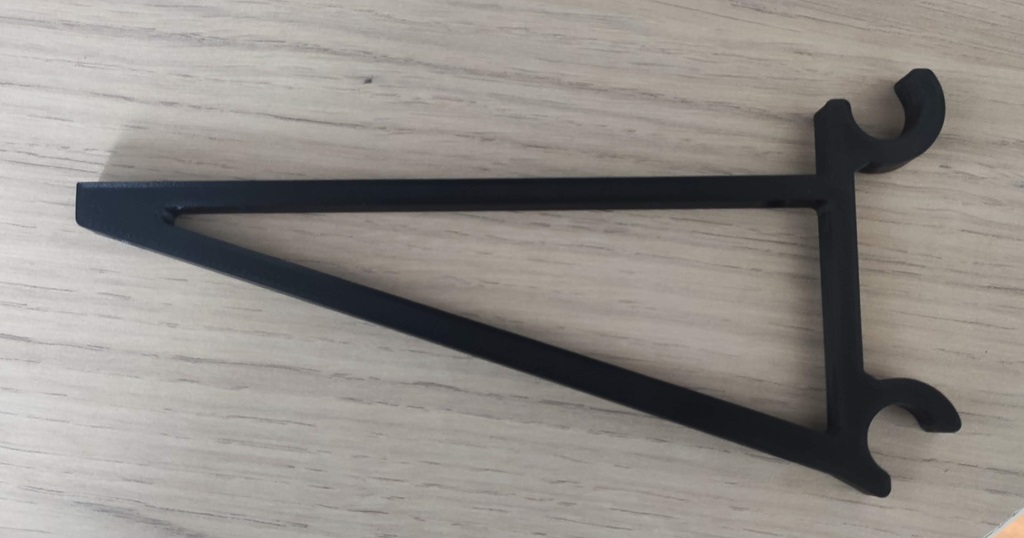 Shelf hook for bed with bars
