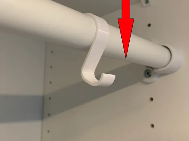 Hook - Ikea Clothes rail hook