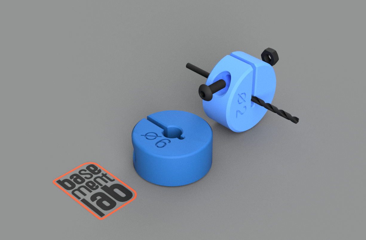 Drill Bit Stopper Depth Stop Ø6mm M3 Thread