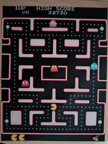 PACMAN 3d playfield