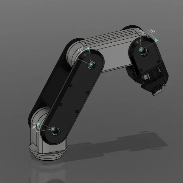 3d Printed Arduino Robot Arm Stepper Motor Robot Arm Servo Stepper By John  Zygoulakis Download Free