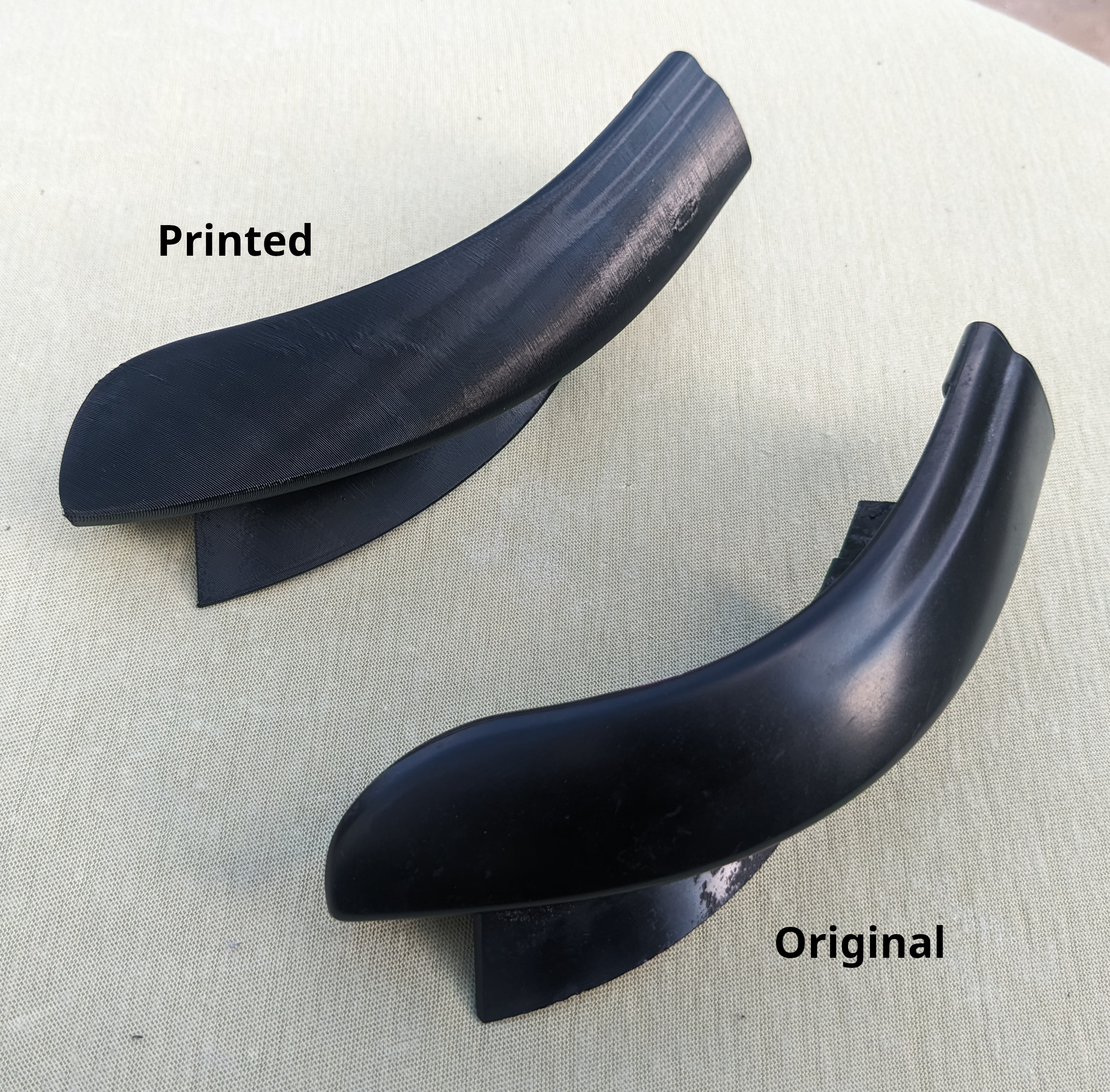 Land Rover Discovery 2 Rain gutter (3D scan based precise model)