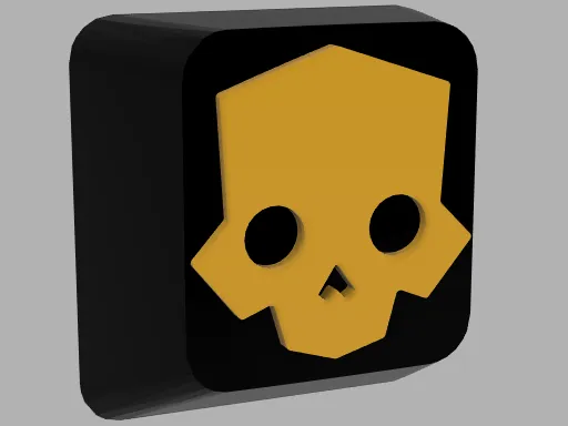 Helldivers 2 Keycap for membrane keyboard