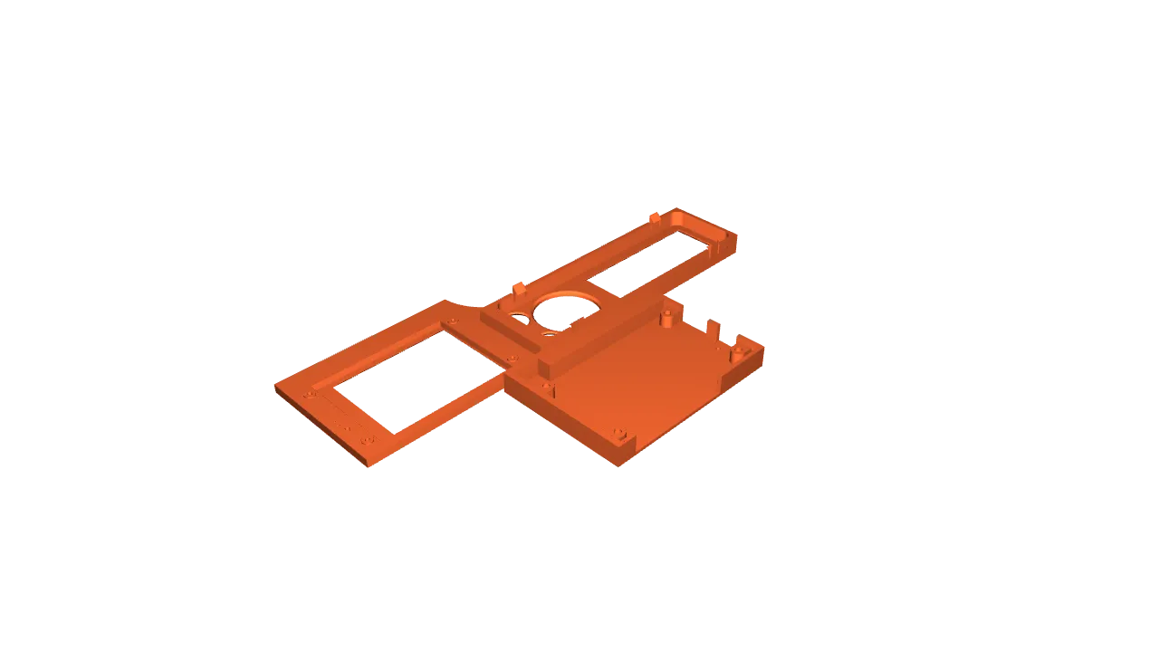 XTouch display Bambu Lab P1S by Rene Czerner | Download free STL