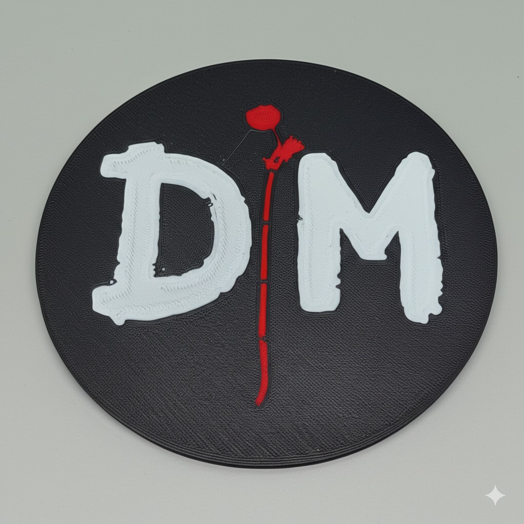 Depeche Mode Coaster [Violator Artwork] Multipass Multicolor