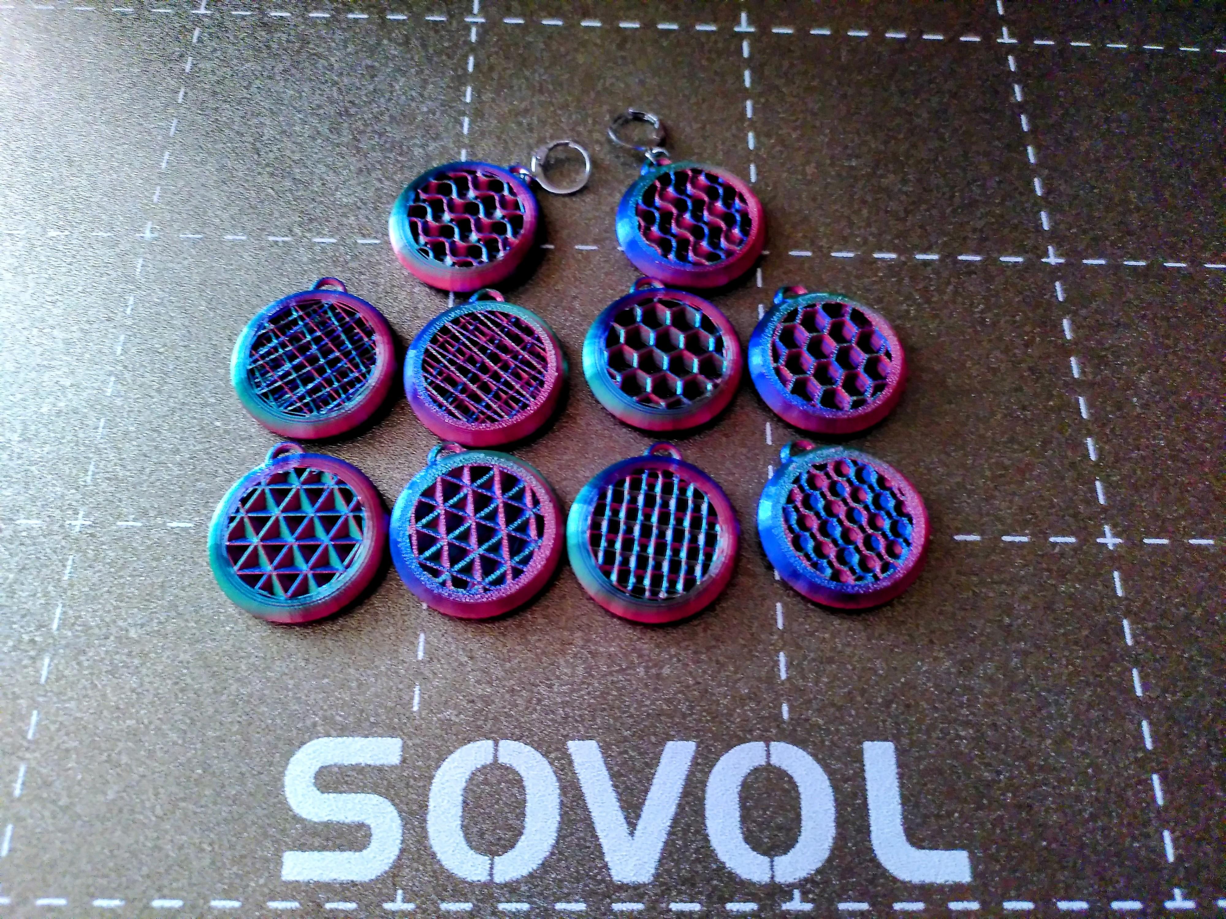 Ohrring rund / Earring round