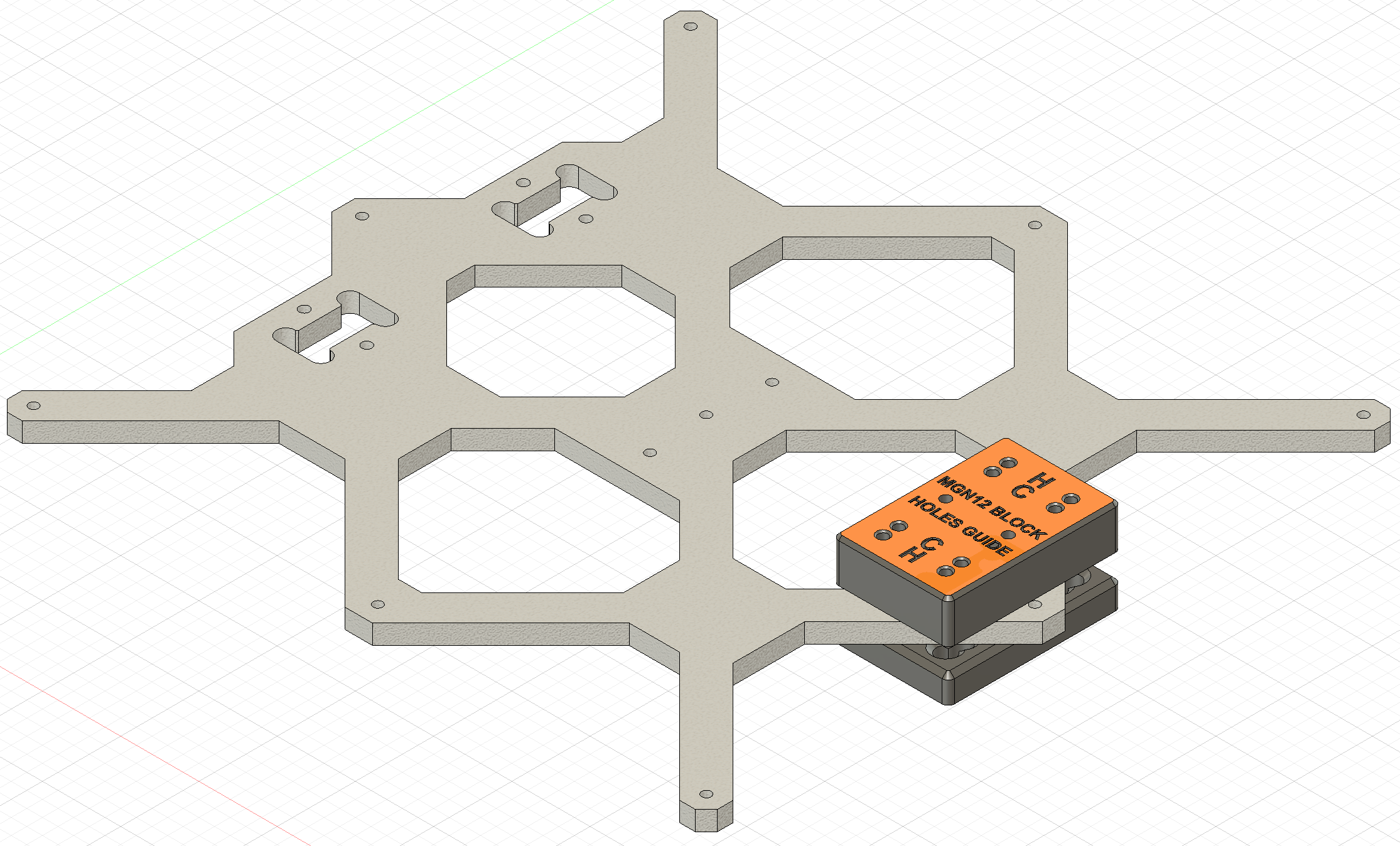 MGN12 Block Holes Guide