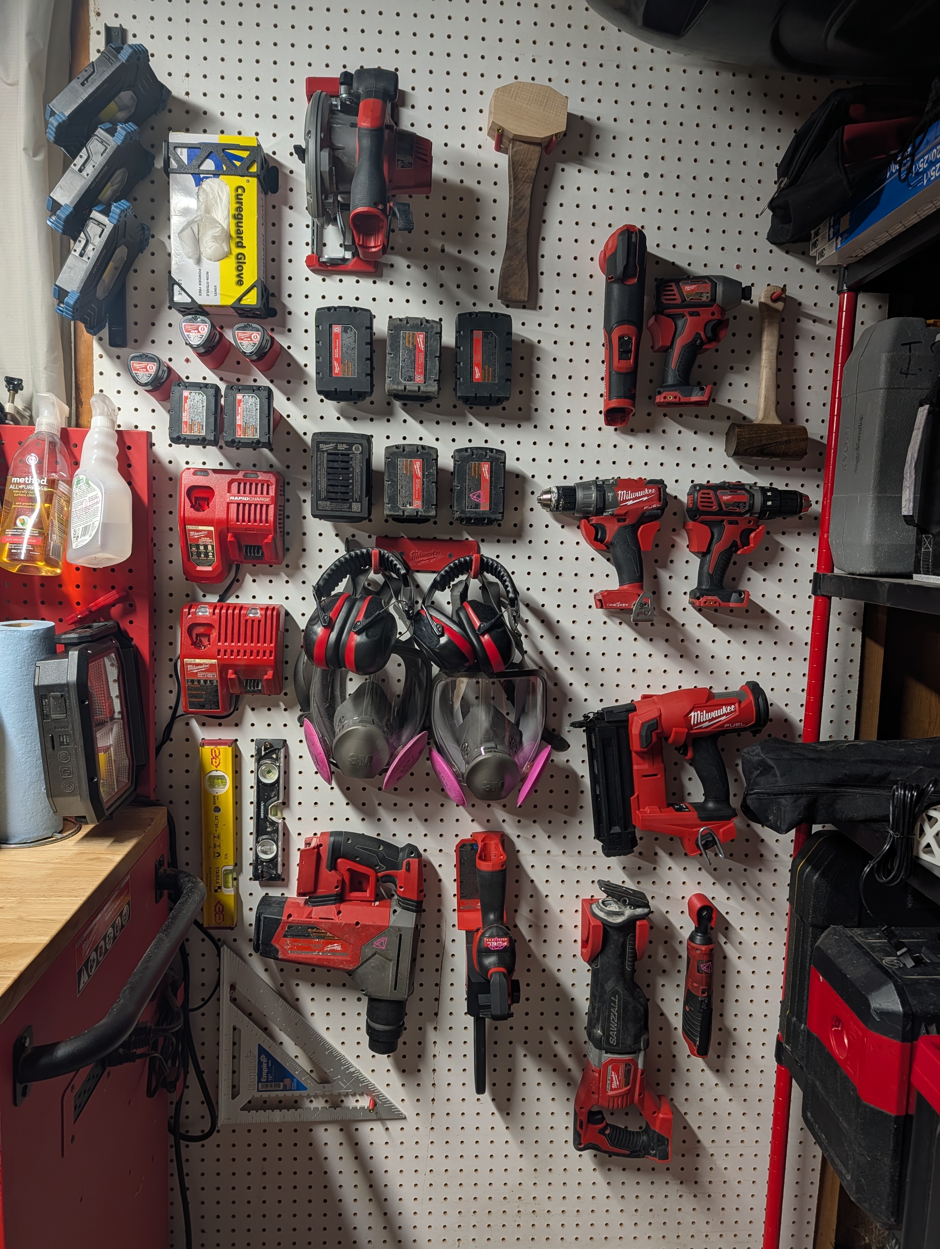 Milwaukee Pegboard/Wall Mount Collection
