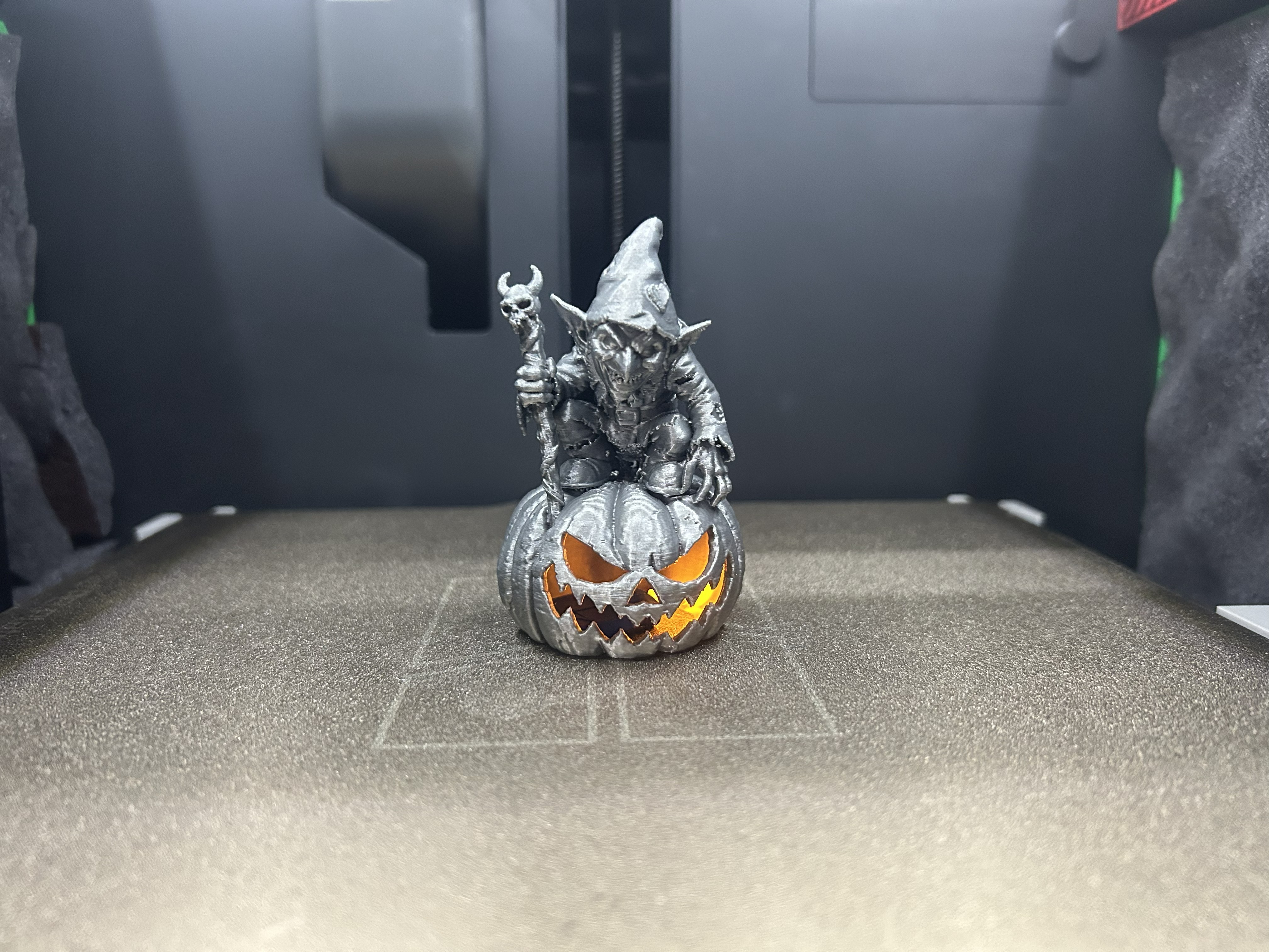 Pumpkin Goblin Scarecrow