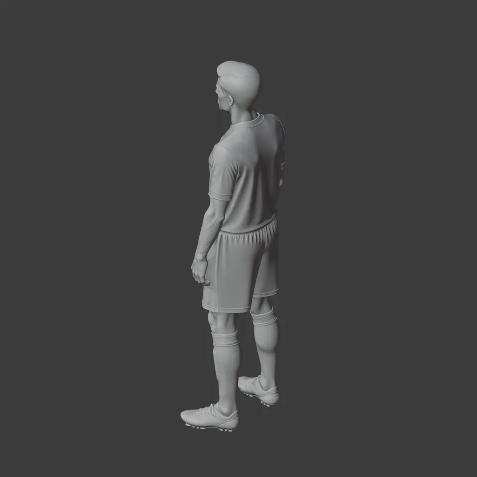 Steven Gerrard Figurine by renderwork3d | Download free STL model