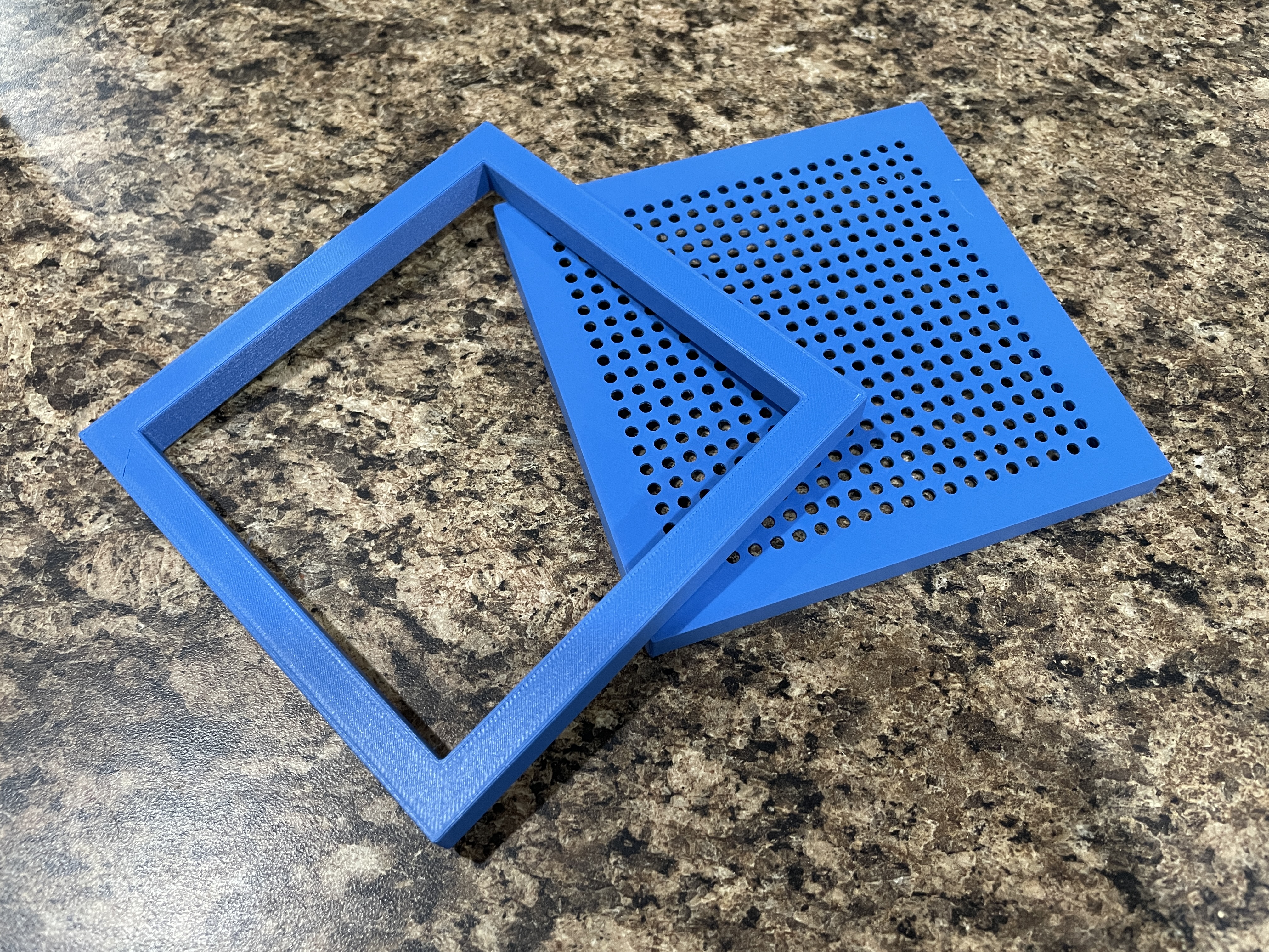 Mold and Deckle for Papermaking--Customizable
