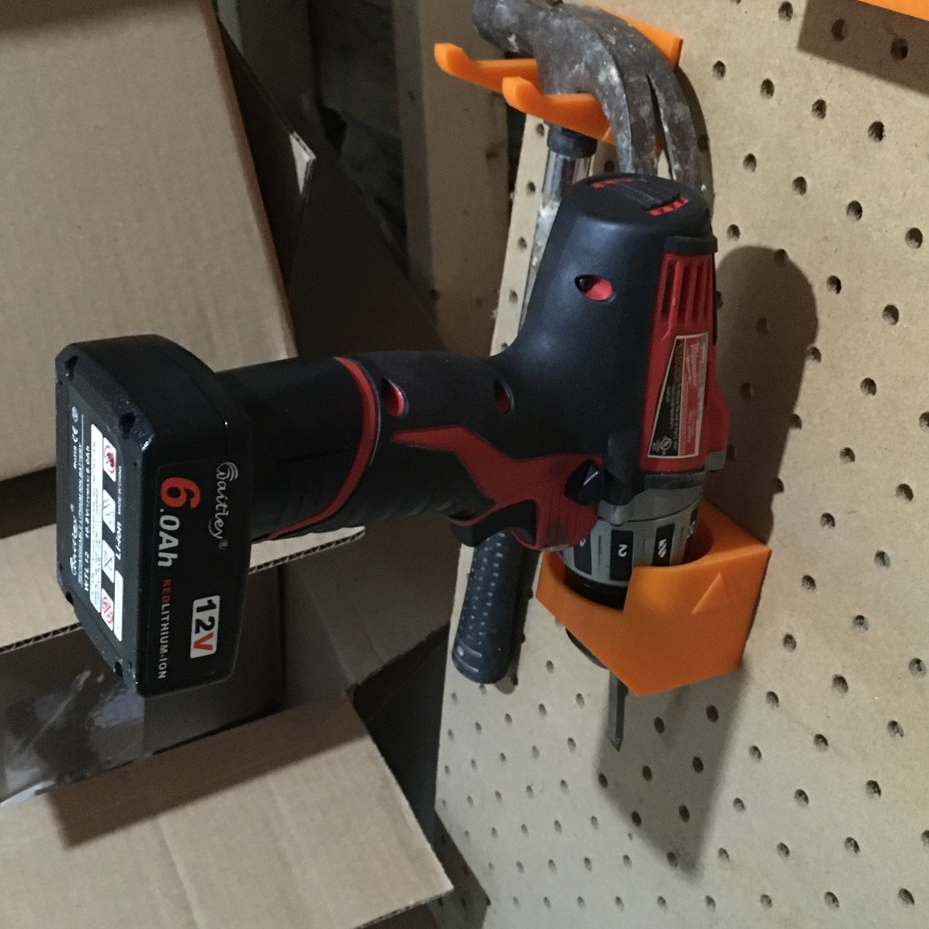 Miniatura 9 do modelo 3D Pegboard levitating toolbox