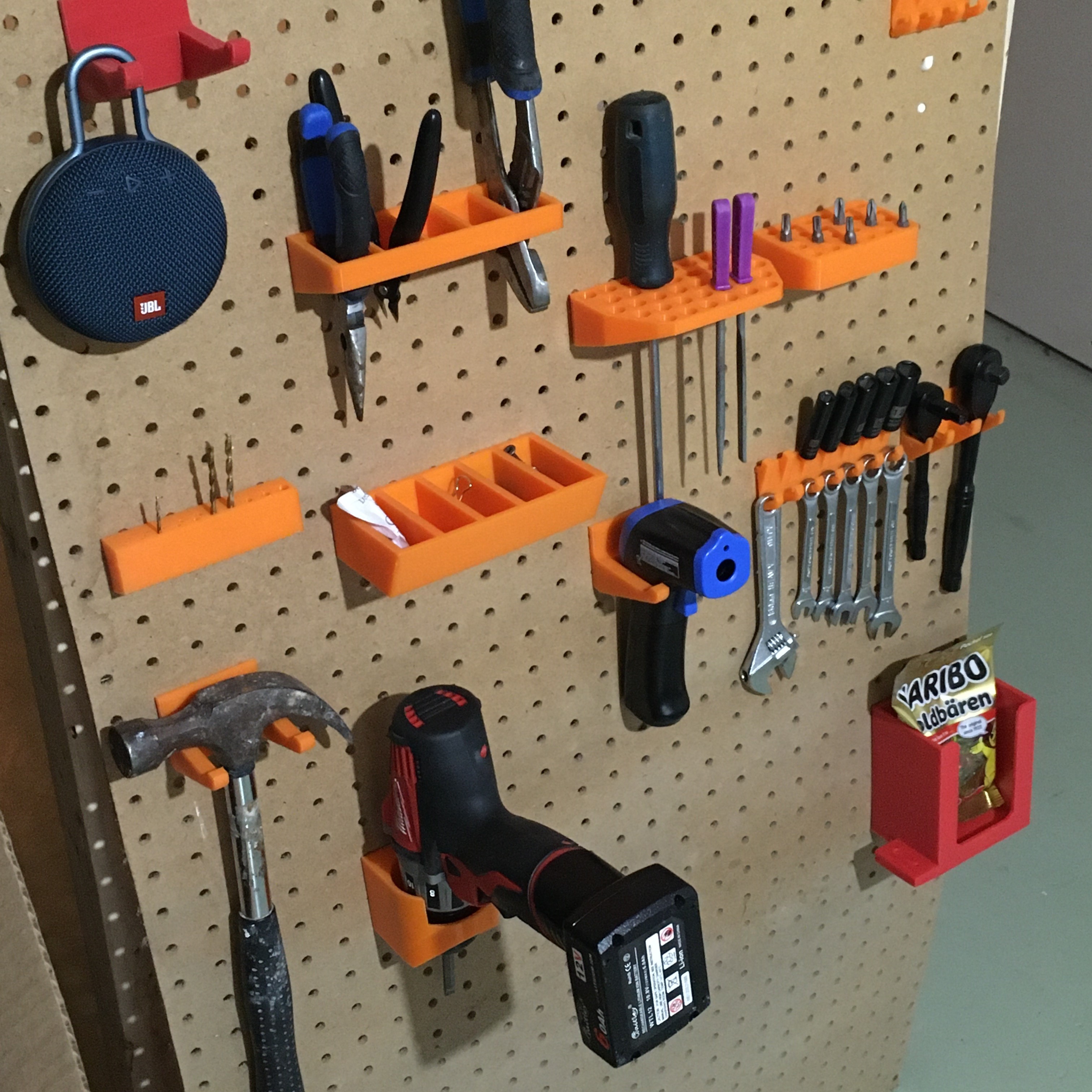 Pegboard levitating toolbox by Archipel | Download free STL model ...