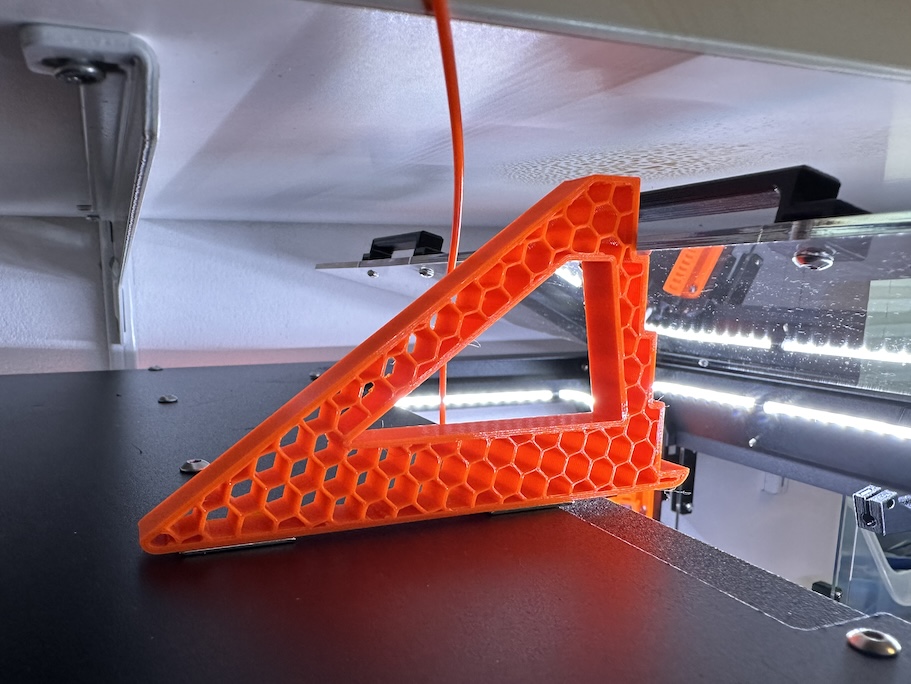 3D Printer Enclosure Hood Prop Rod (OpenSCAD customizable) by ...