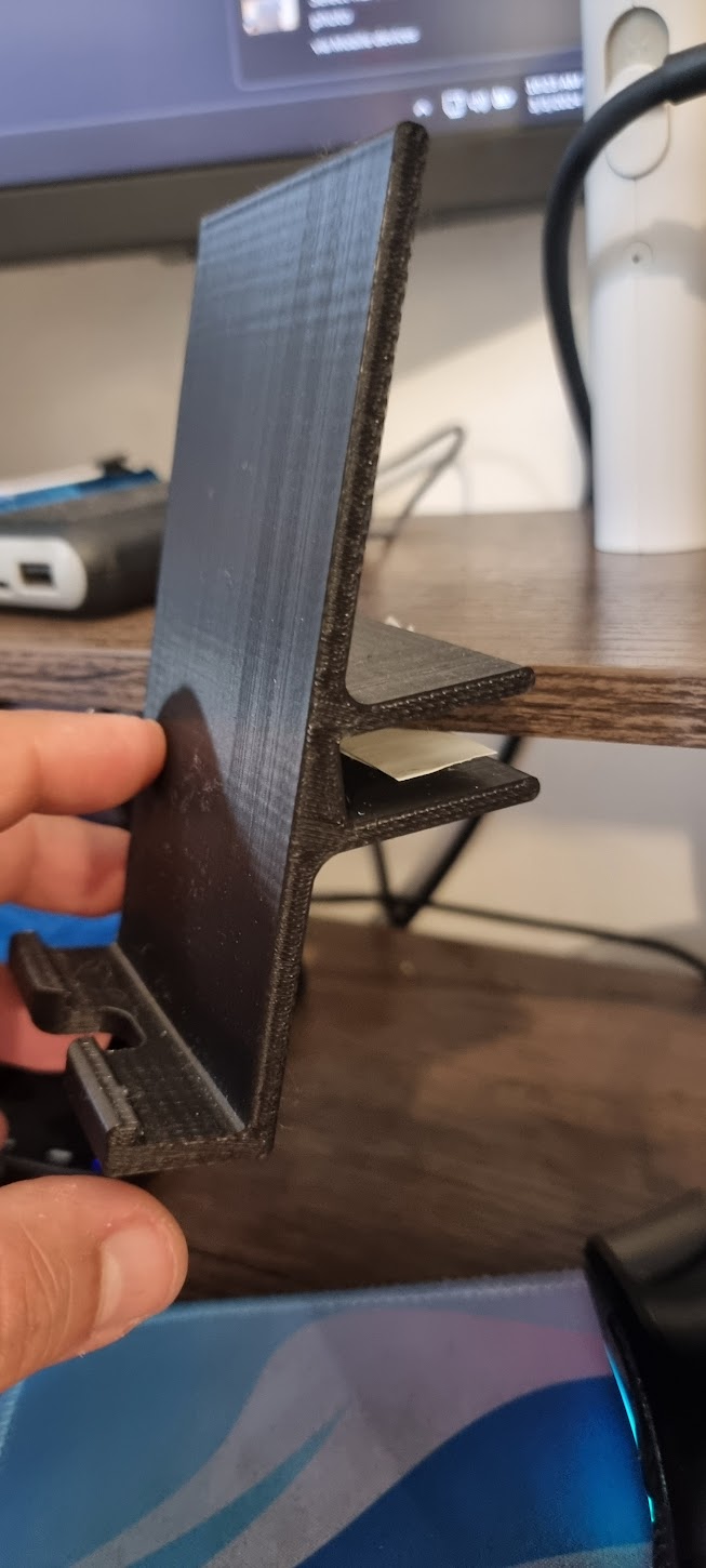 Floating phone holder
