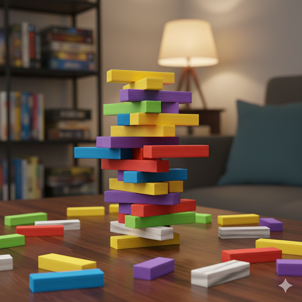 Miniatura 2 do modelo 3D Shift-Stack: A 3D Printed Balance Challenge