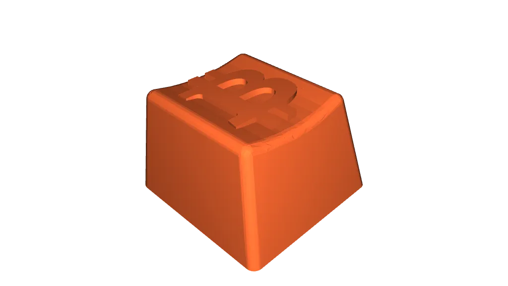 Bitcoin keycap by Logomode | Download free STL model | Printables.com