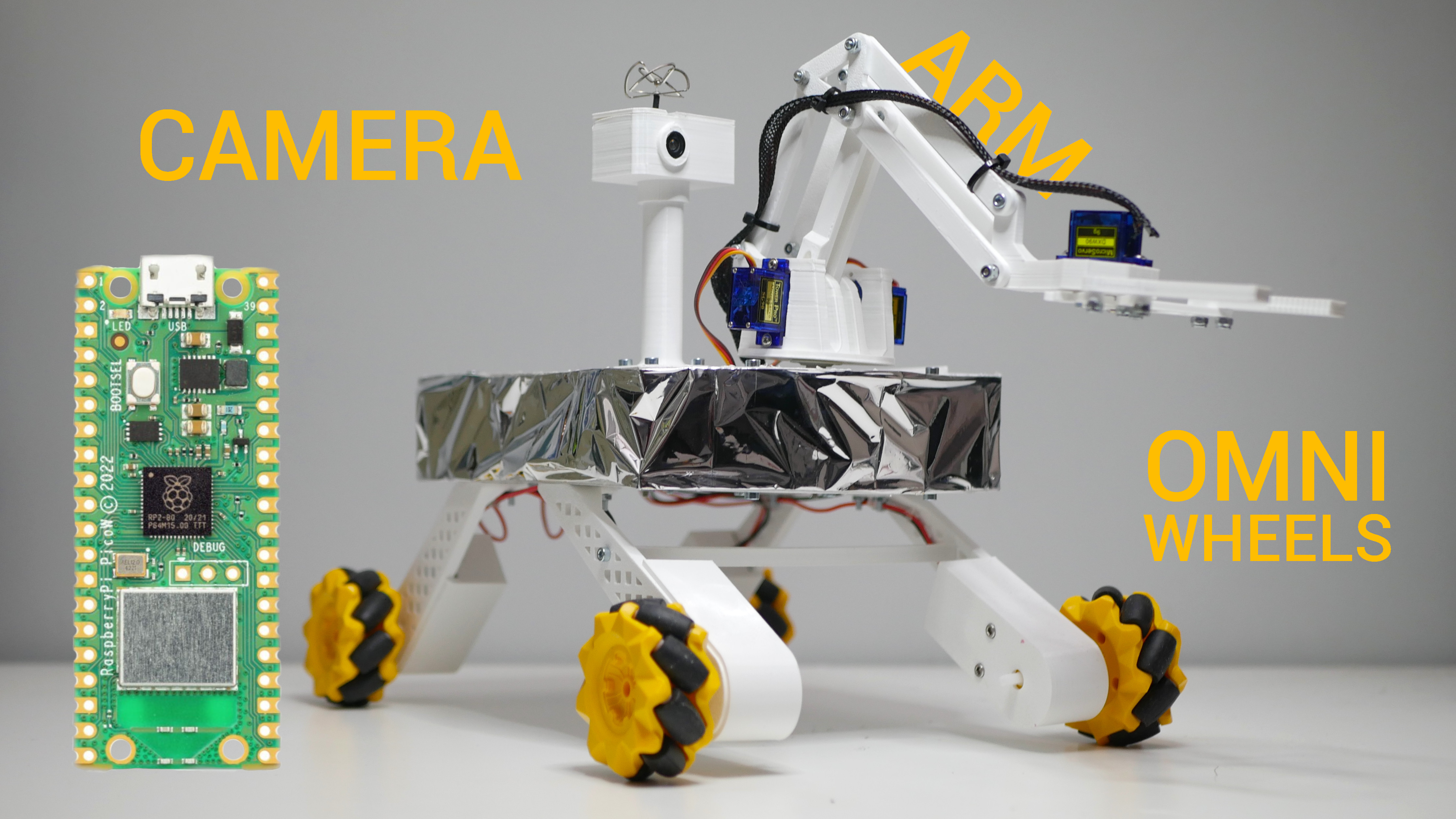 Miniatura 2 do modelo 3D Mini Mars Rover