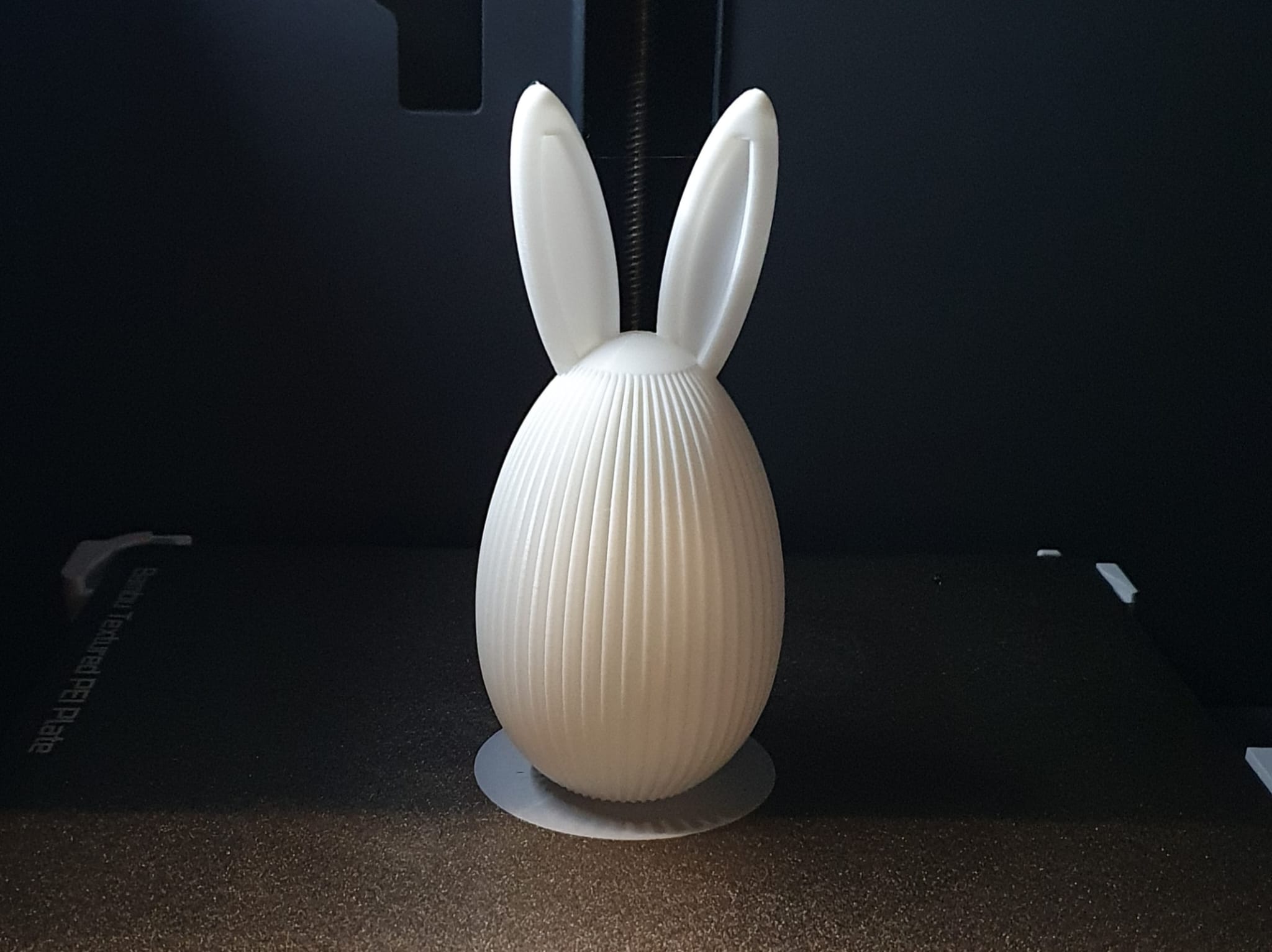 Easter Egg With Bunny Ears By Sabre Design Download Free Stl Model