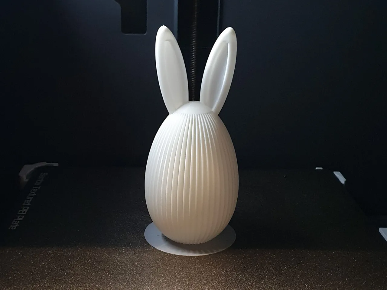 Easter Egg with bunny ears by Sabre Dynamics, Download free STL model