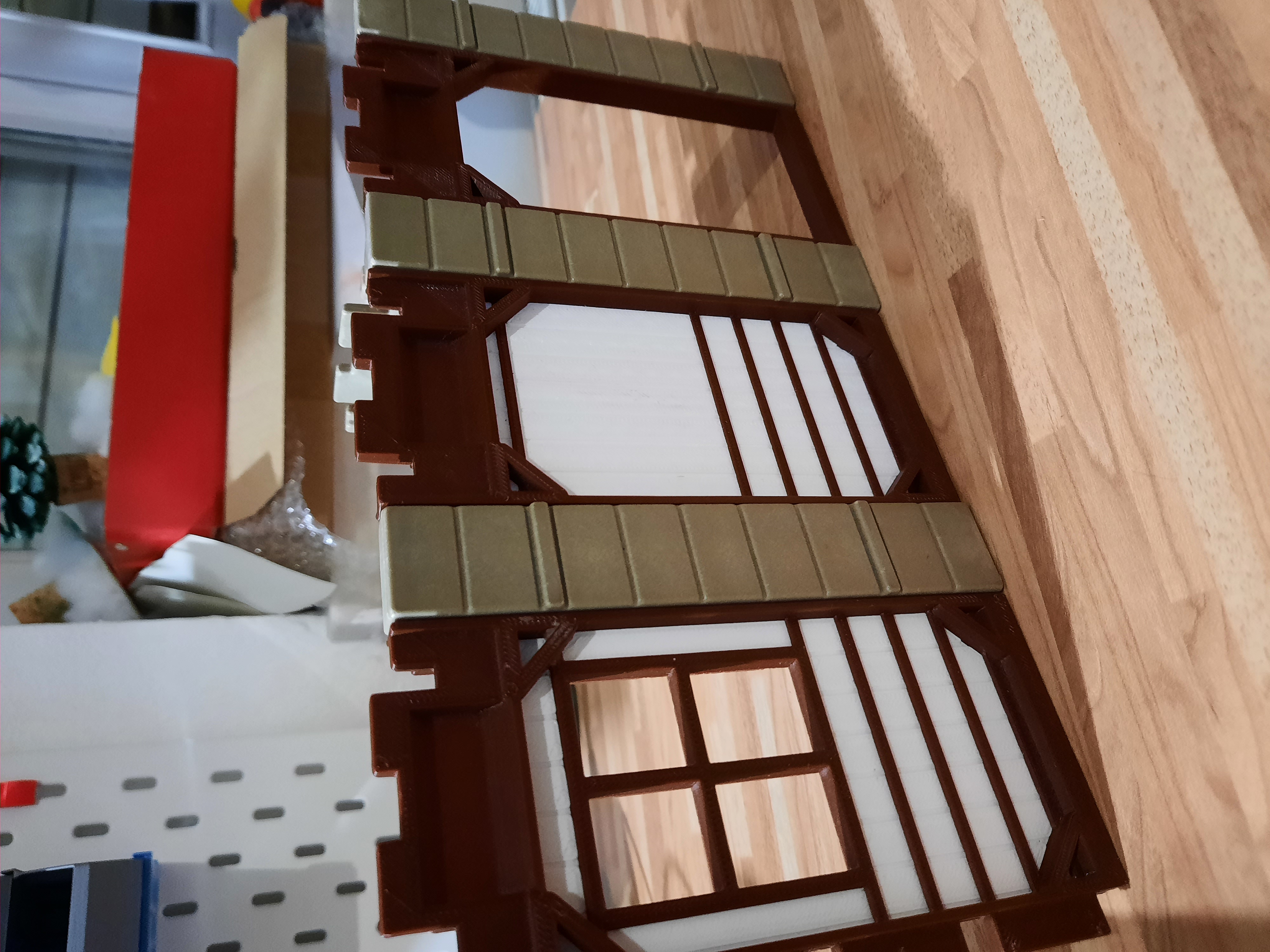 Playmobil Castle Steck half-timbered house parts