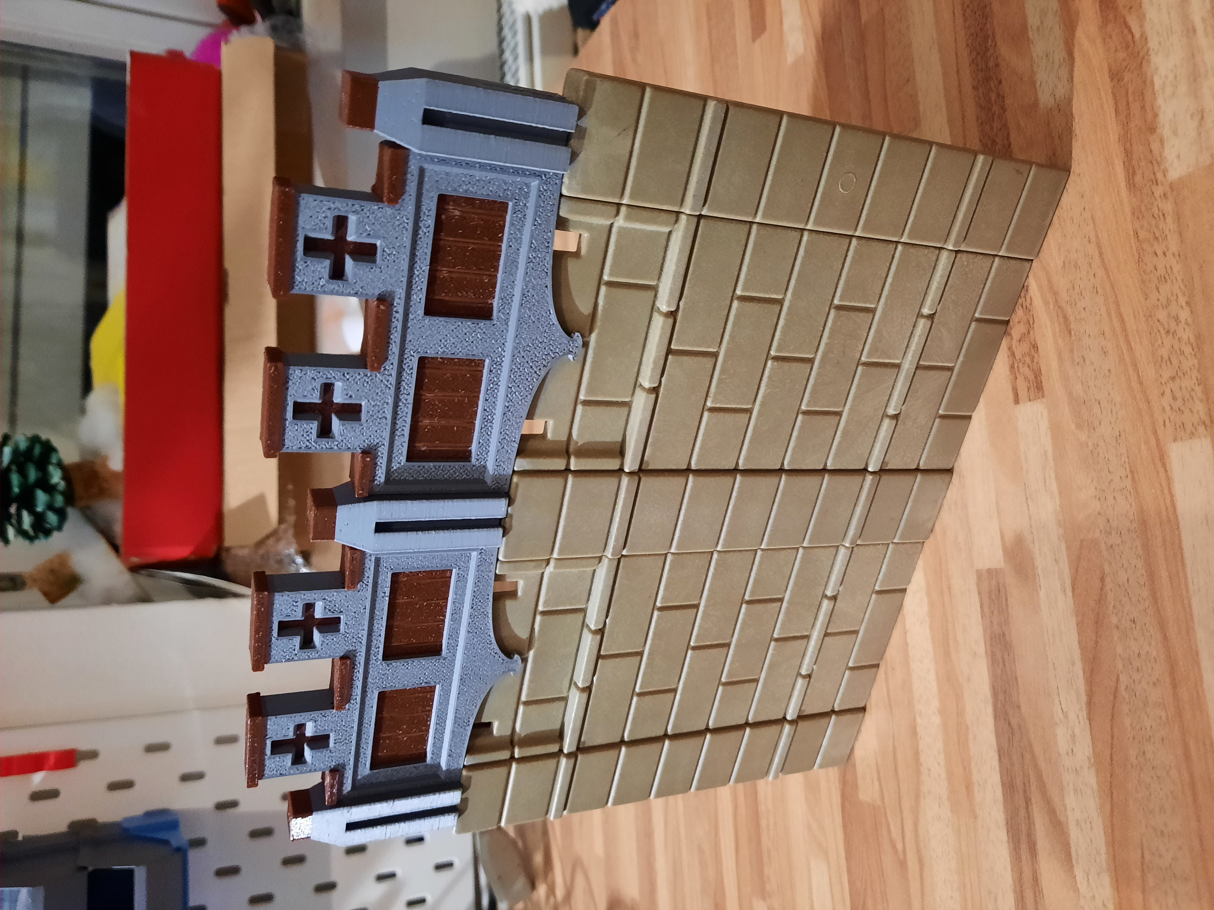 Playmobil Castle battlement (for Steck System)