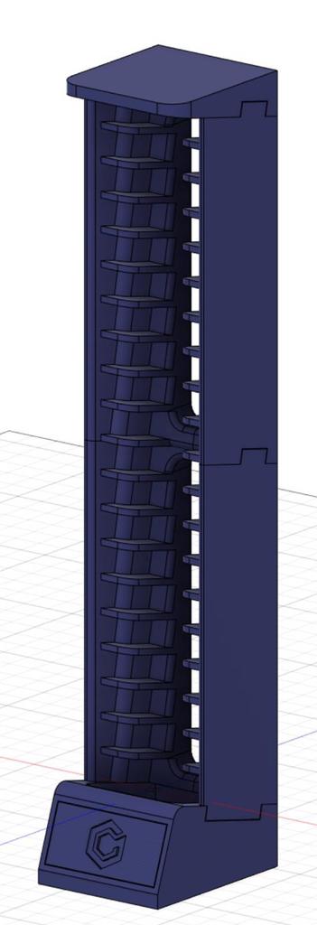 Miniatura 5 do modelo 3D Memory Card Tower/Holder (PS1/PS2/GameCube)