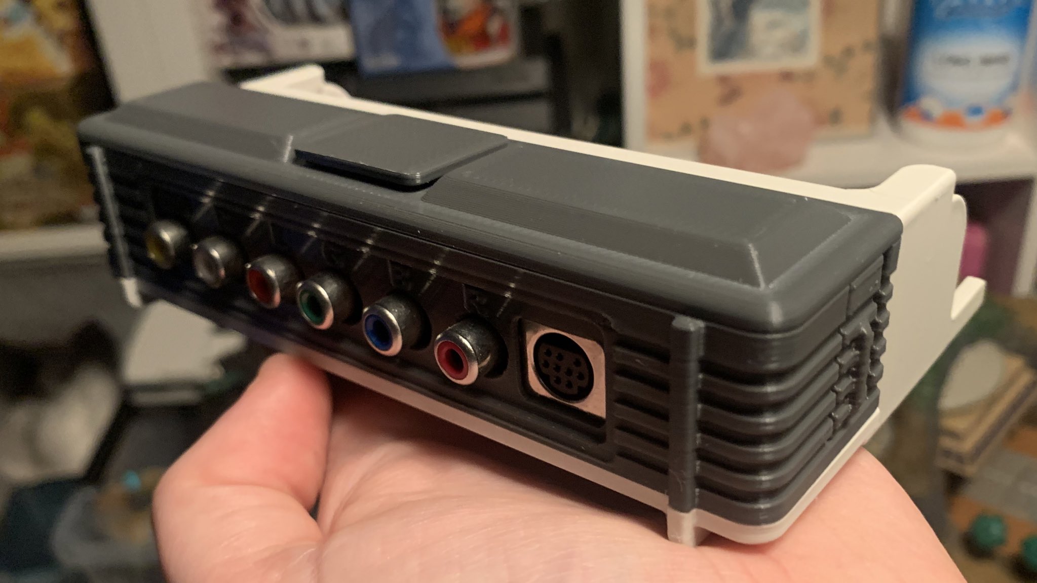 TurboGrafx16 (TG16) & PC Engine AV Booster housing (mini-IFU)