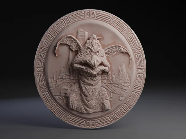 Salacious B. Crumb Bas-Relief