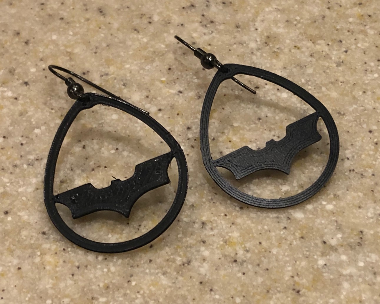 5min Bat Earrings