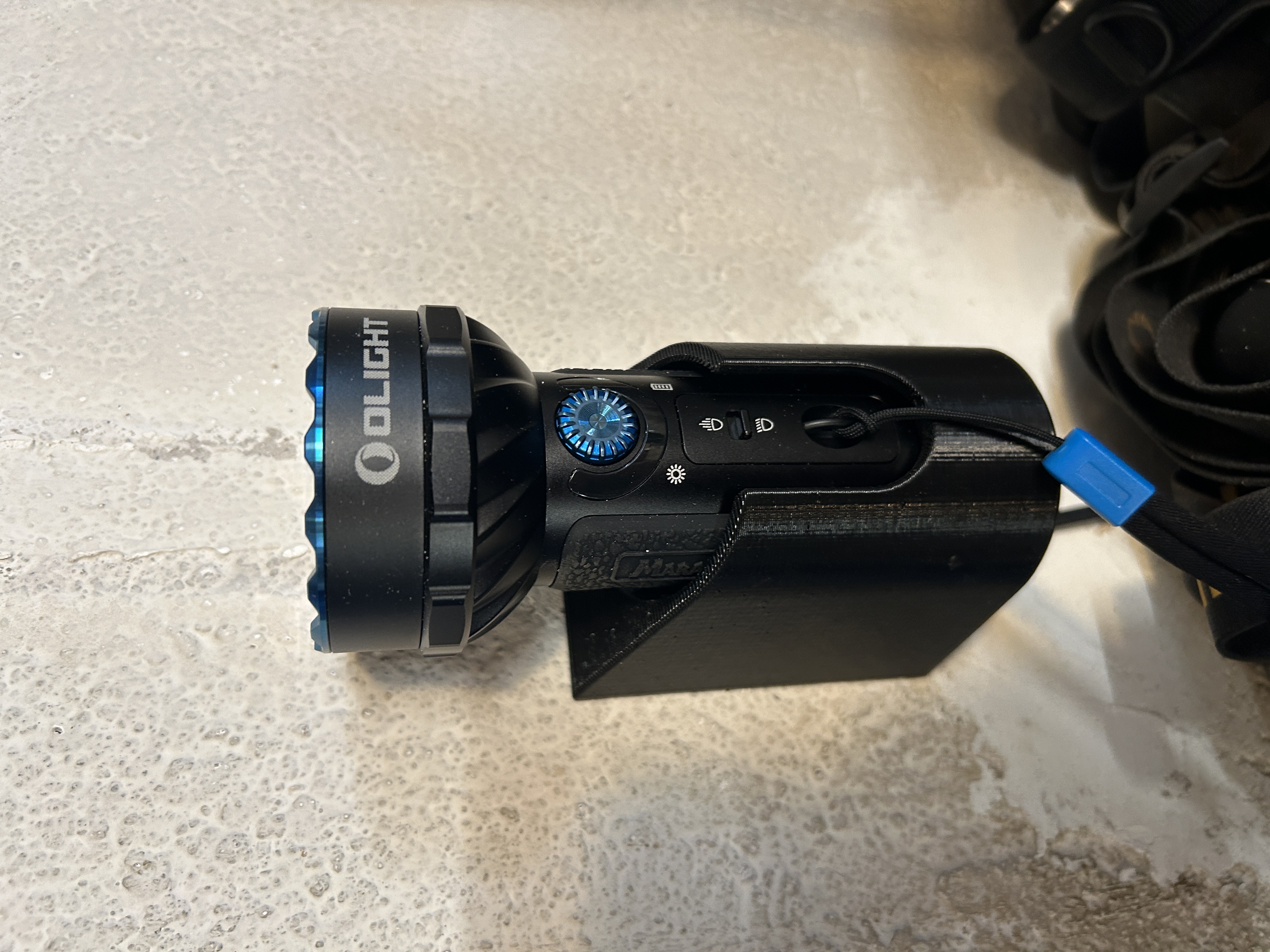 Olight marauder mini wall mount