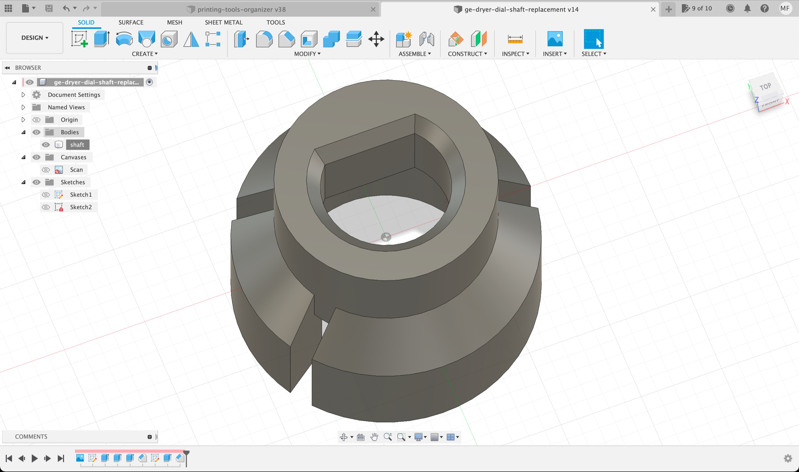 Ge Dryer   Washing Machine Dial Shaft Replacement By Michaël Fortin 