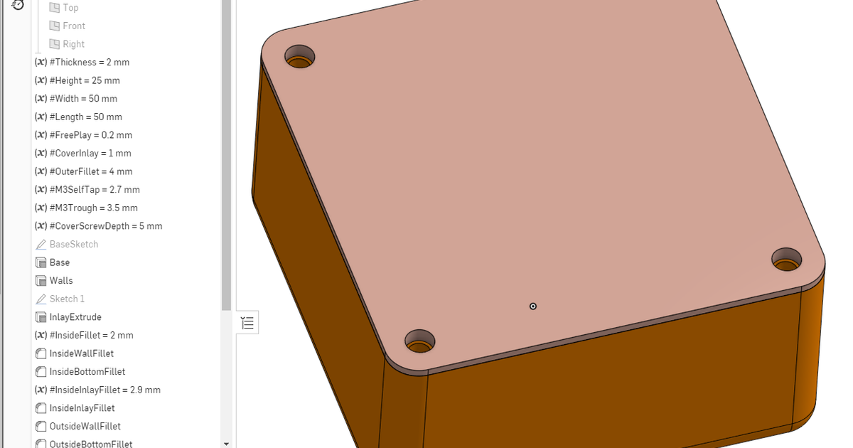 Project Box Template by Francois Rainville Download free STL model