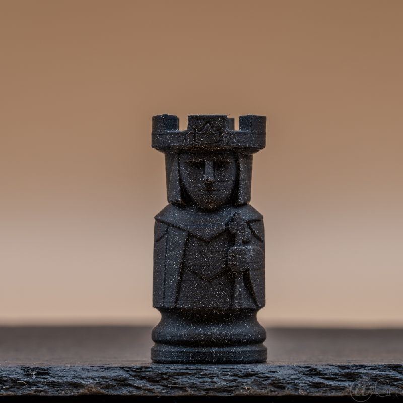 Medieval ＂Rook＂ - chess piece by GraFabLab | Download STL model ...