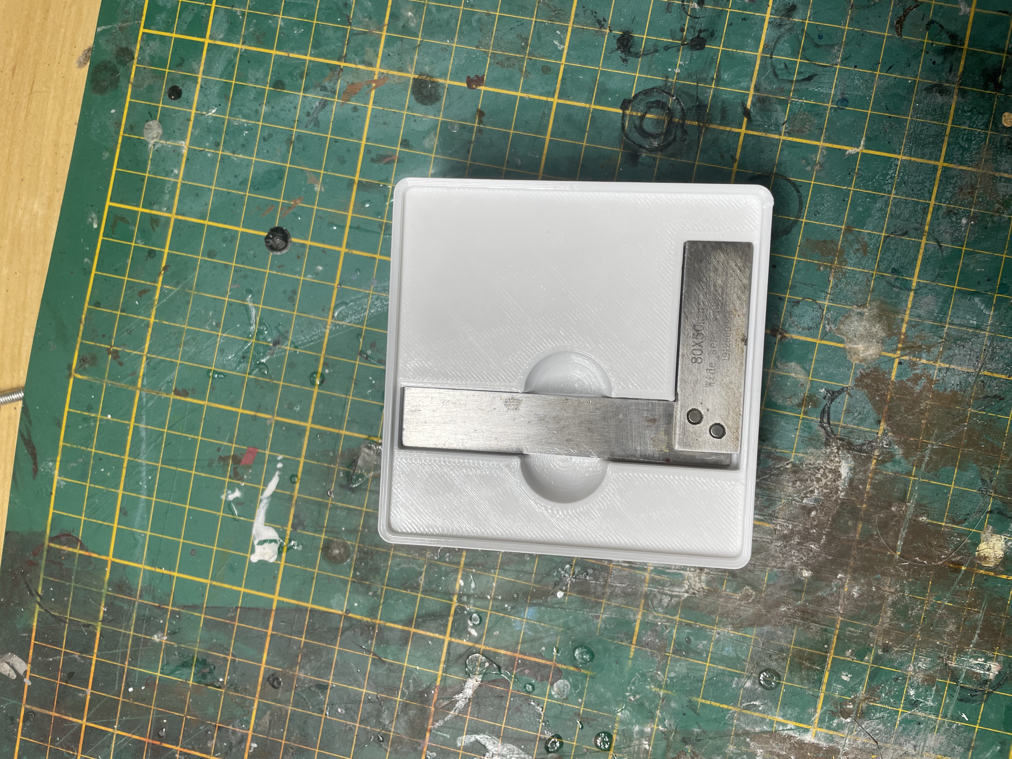 Gridfinity Machinist's Square Holder