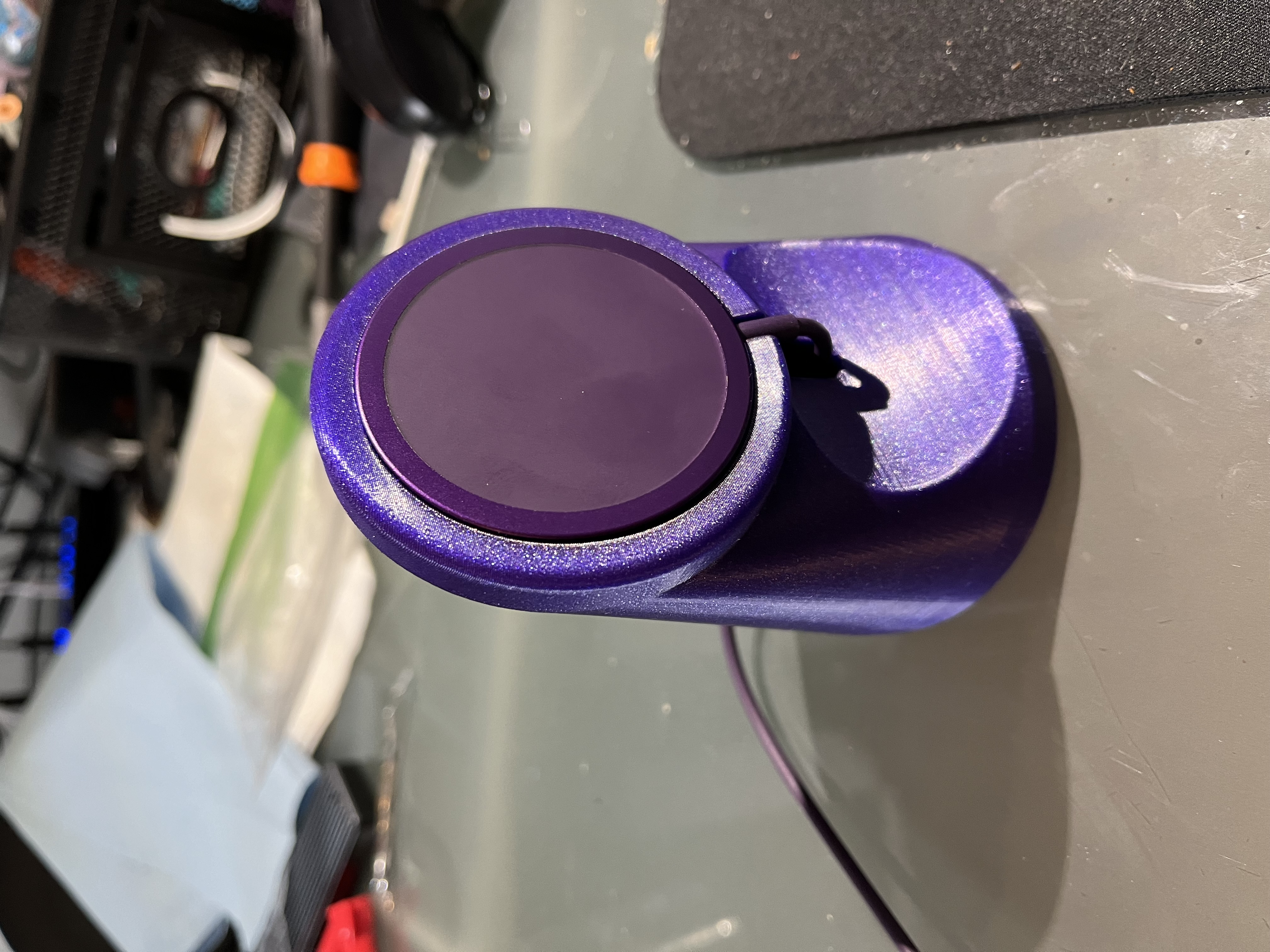 Weighted iPhone MagSafe Dock (Bigger Cord Hole)