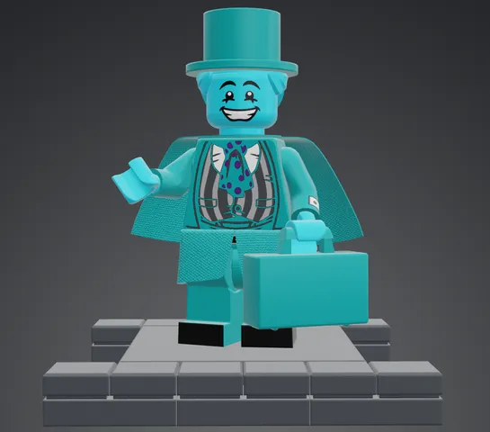 LEGO SERGIMEN3DART's Phineas the Traveler Ghost 3D Printable Sculpt