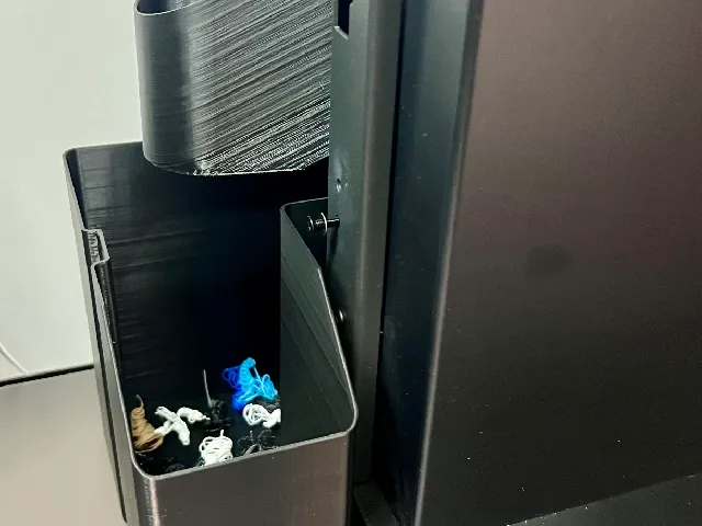 AD5X poop chute with bucket V1 - TESTED