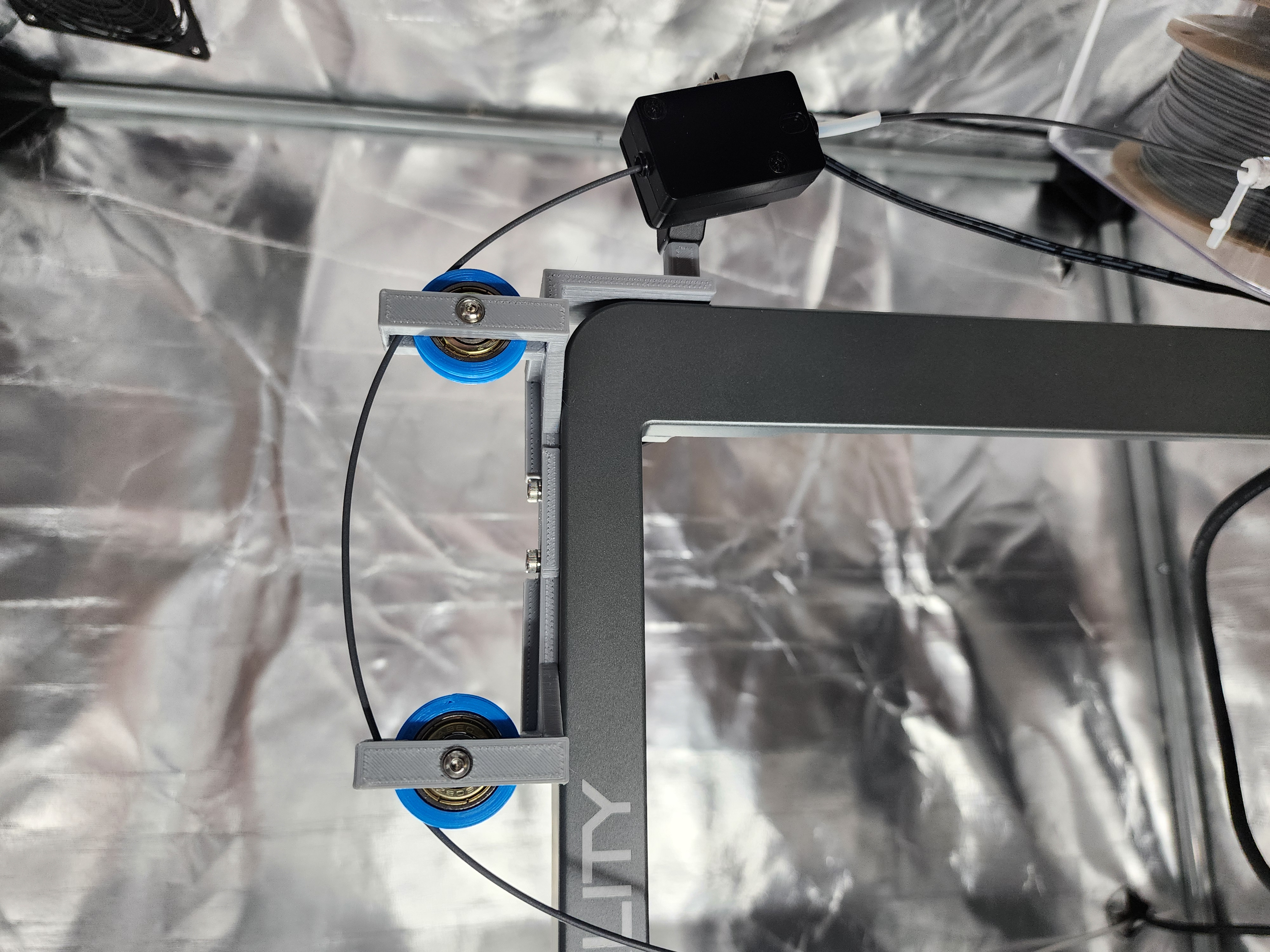 Ender 3 V3 (non SE/KE) Filament Guide for use with Dryer Box (Rev.3) *UPDATE 5/27*