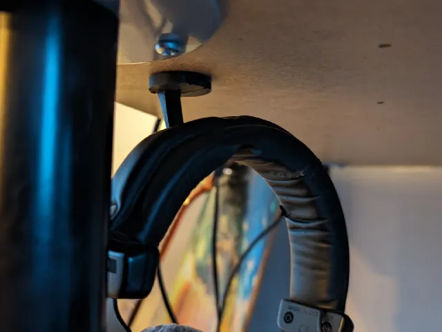 Headphone Hanger Under Desk