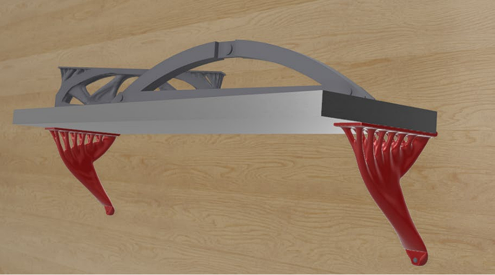Bracket - Topology Optimization by Qased | Download free STL model ...