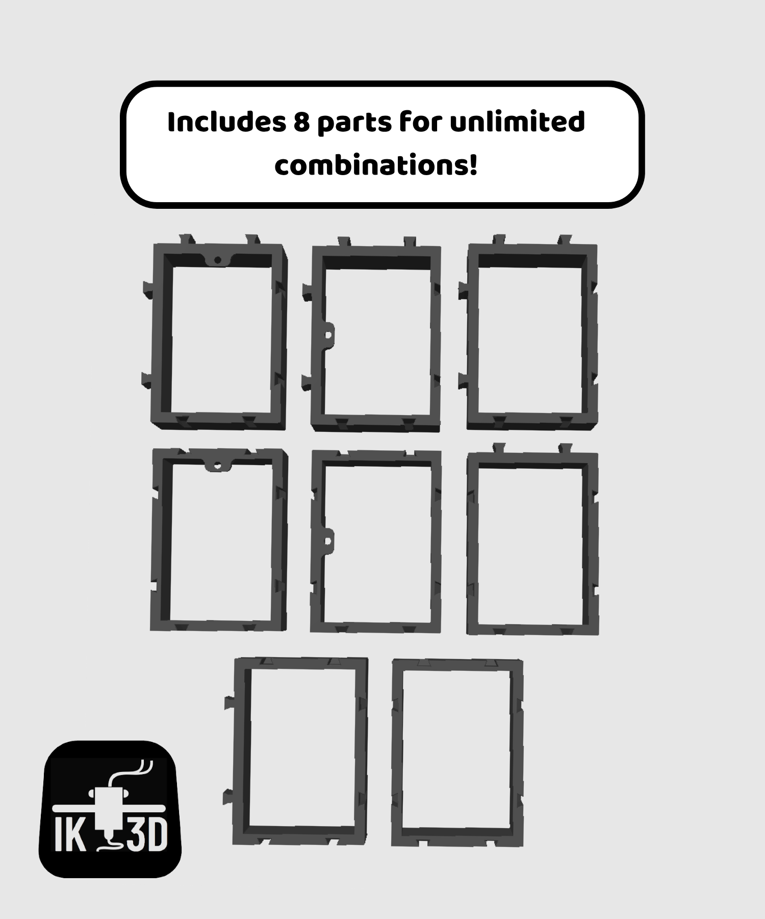 Modular Rectangular Display Shelves — thumbnail 7