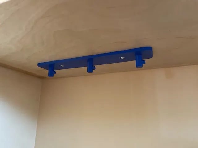 KitchenAid Mixer 3 Attachment Hanger (single piece print)