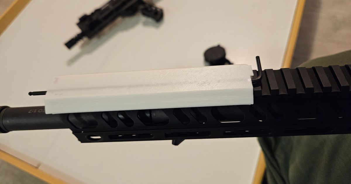 Aero Precision gas block allen key storage by Mot Download free STL