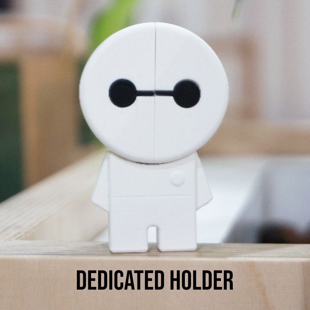 Miniatura 3 do modelo 3D Zipper Pull - Baymax